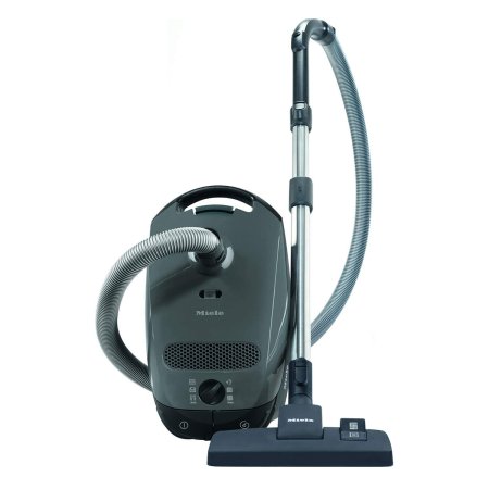  The Miele Classic C1 Pure Suction PowerLine Vacuum on a white background.