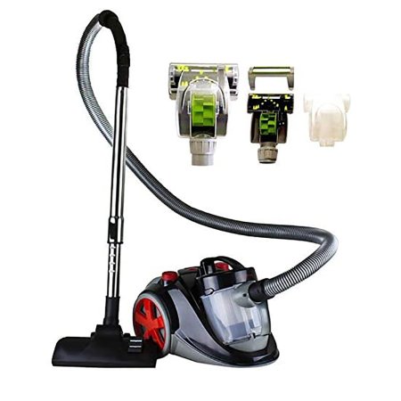  Best Canister Vacuum Options: Ovente Bagless Canister Cyclonic Vacuum Cleaner Machine