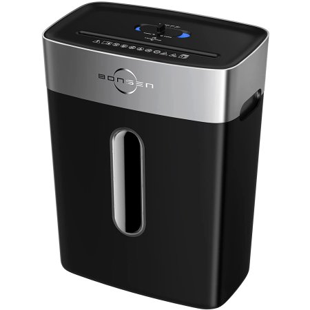  The Best Paper Shredder Option: Bonsen 8-Sheet Crosscut Paper Shredder