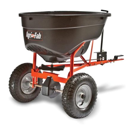  The Best Fertilizer Spreader Option Agri-Fab 130-lb. Tow-Behind Broadcast Spreader