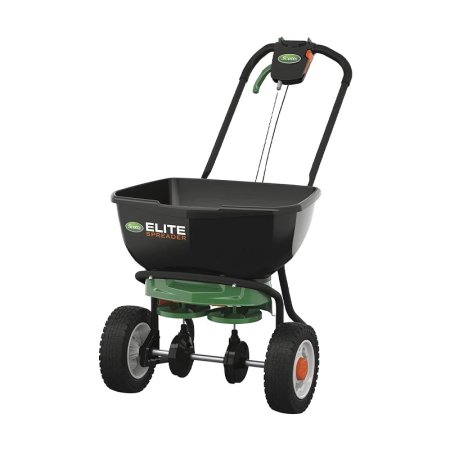  Scotts Elite Spreader on a white background