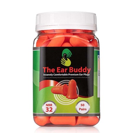  The Best Hearing Protection Option: The Ear Buddy Premium Soft Foam Earplugs