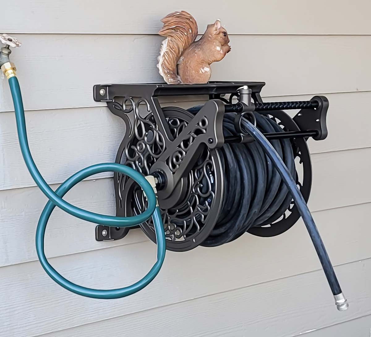 Utility air hose reel for Gardens & Irrigation 