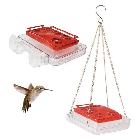  Sherwoodbase Cuboid Hummingbird Feeders on a white background