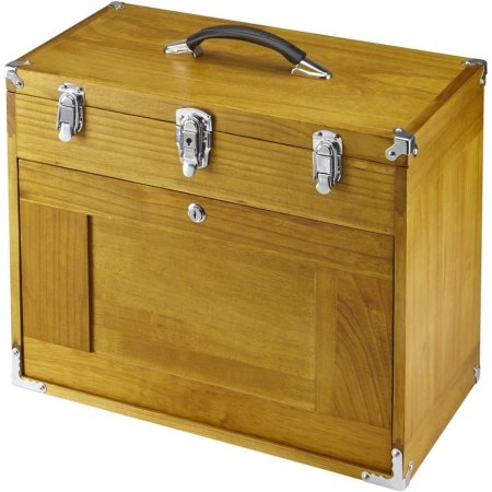  The Windsor Design 8-Drawer Wood Tool Chest on a white background.