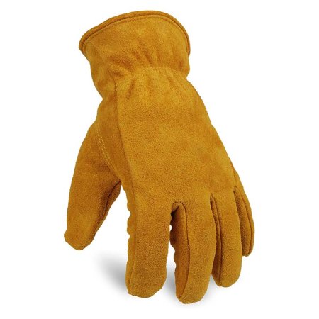  The Ozero Suede Leather Insulated Warm Winter Work Gloves on a white background.