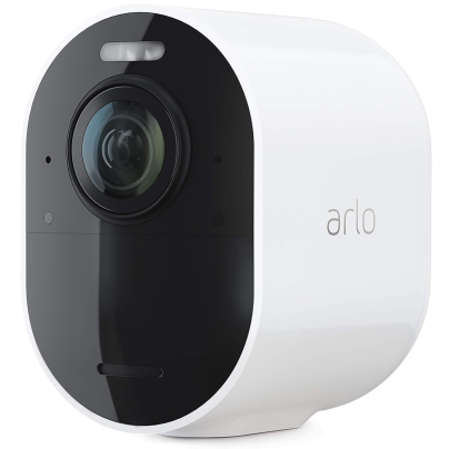 Arlo Ultra 2 Spotlight Wireless Security Camera on a white background