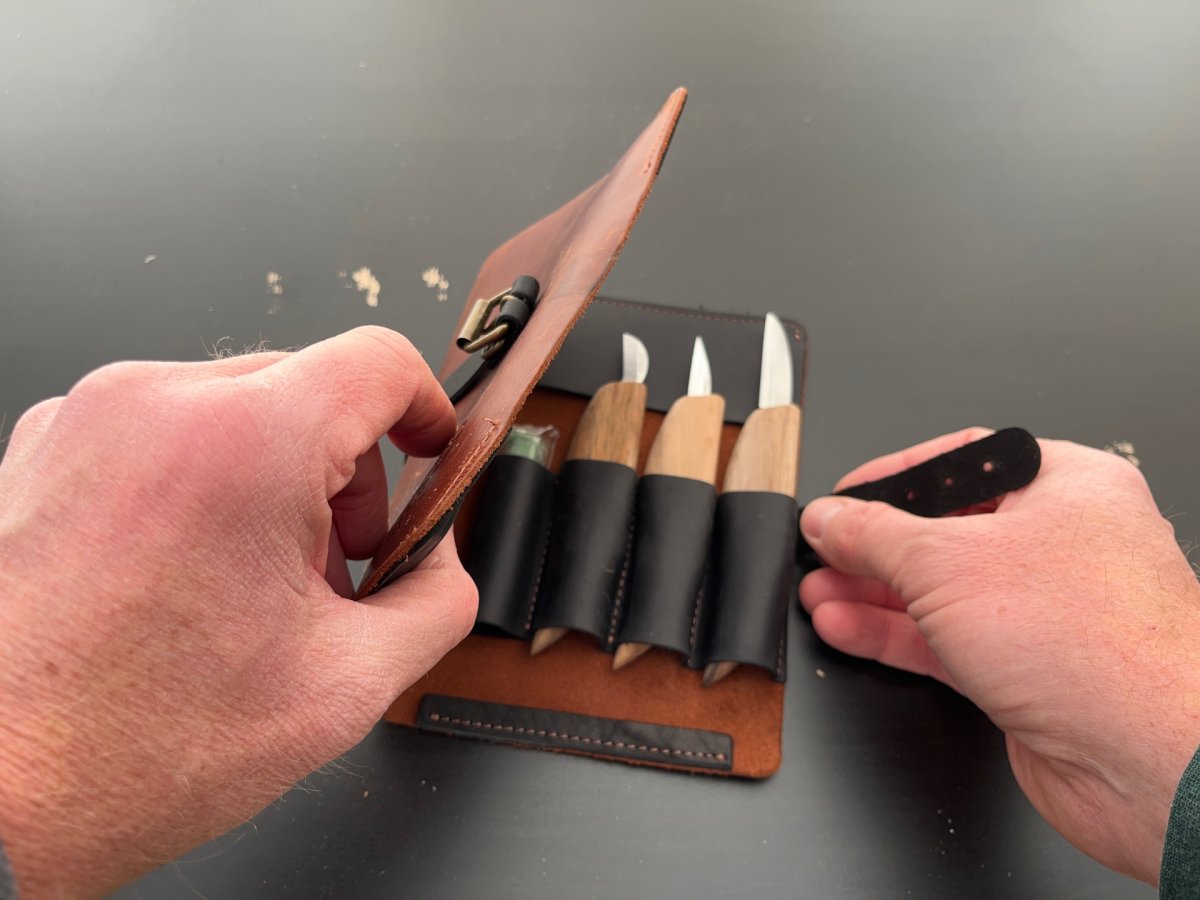 Beaver Craft carving knife set