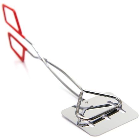  The GrillPro 40730 2-in-1 Chrome Plated Turner/Tong on a white background.