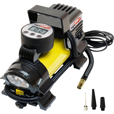  The EPAuto 12V DC Portable Air Compressor Pump on a white background.