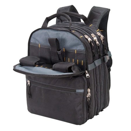  The Best Tool Backpack Options: Custom Leather Craft 75-Pocket Tool Backpack