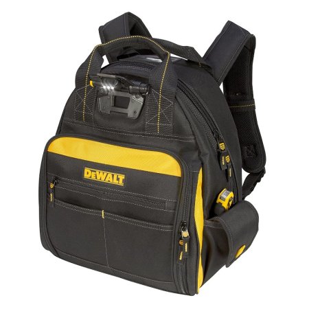  The Best Tool Backpack Options: DEWALT Lighted Tool Backpack