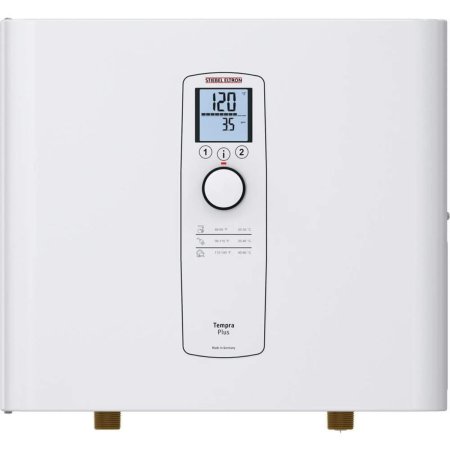  The Stiebel Eltron Tankless Electric Water Heater on a white background.