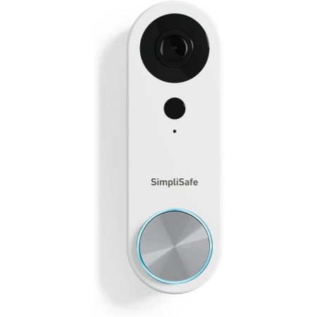  SimpliSafe Video Doorbell Pro Home Security System on a white background