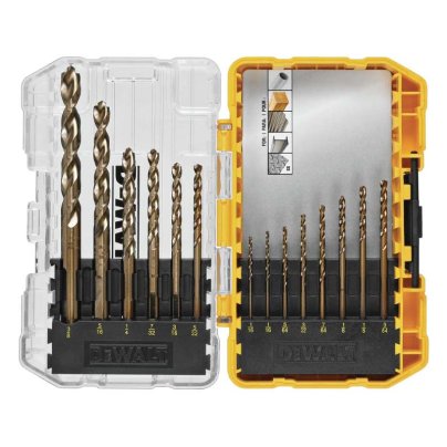 The Best Cobalt Drill Bits Option: DeWalt Industrial Cobalt Alloy Steel Set