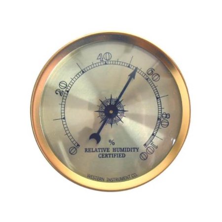  The Best Hygrometers Option: Cigar Oasis Western Analog Hygrometer