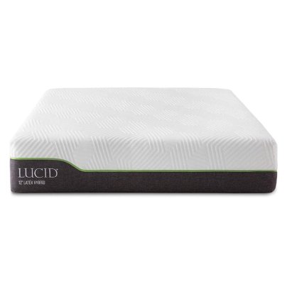 The Best Mattresses for Back Pain Option: Lucid 10-Inch Latex Hybrid Mattress