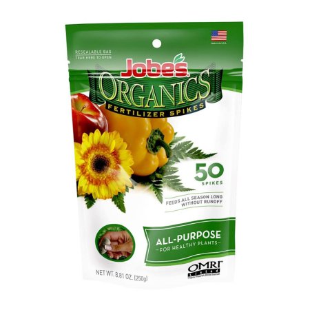  The Best Organic Fertilizer Option: Jobe’s Organics All-Purpose Fertilizer Spikes