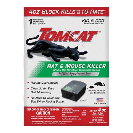  The Best Rat Poison Option: Tomcat Rat & Mouse Killer Disposable Station