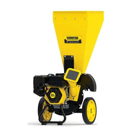  The Champion Power Equipment 3-Inch Chipper Shredder on a white background.