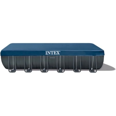  Intex 26363EH Rectangular Ultra XTR Pool Set on a white background