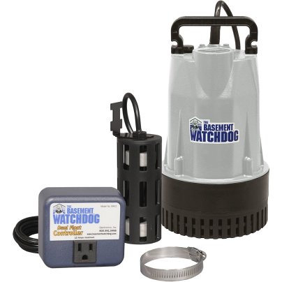 Basement Watchdog BW1050 ½-HP Sump Pump on a white background