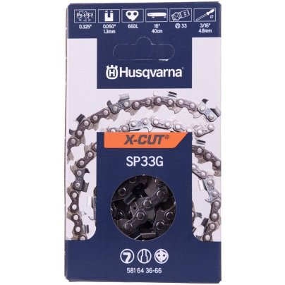 The Best Chainsaw Chain Option: Husqvarna Chainsaw Chain 16" .050 Gauge