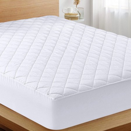  The Best Mattress Pads Option: Utopia Bedding Elastic Fitted Quilted Mattress Pad