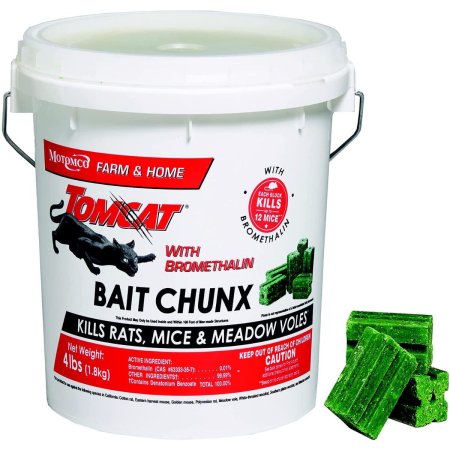  The Best Rat Poison Option: Tomcat Bait Chunx With Bromethalin