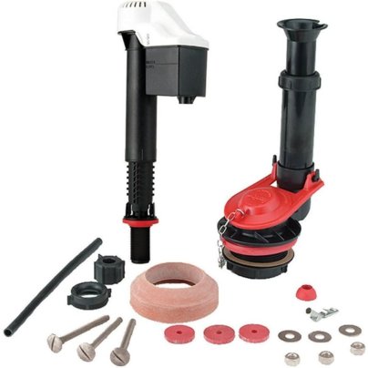 The Best Toilet Repair Kits Option: Korky 4010 QuietFILL Complete Toilet Repair Kit