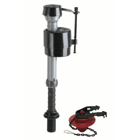  The Best Toilet Repair Kits Option: Fluidmaster 400CR Fill Valve and 2-Inch Flapper Kit