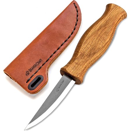  Best Whittling Knife Options: BeaverCraft Sloyd Knife C4s 3.14 Wood Carving Sloyd Knife