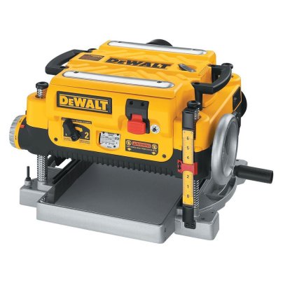 Best Benchtop Planer Option: DEWALT DW735 13-Inch Thickness Planer with Stand