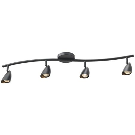  The Best Closet Lighting Option: Globe Electric 4-Light S-Shape Track Lighting