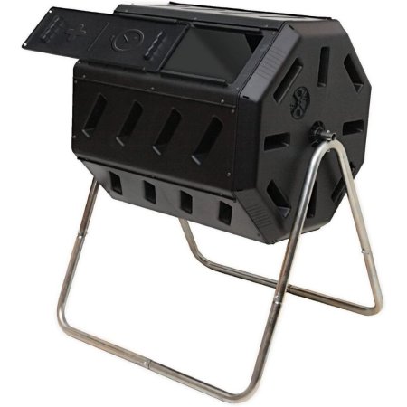  The Best Compost Tumbler Option: FCMP IM4000 Dual-Chamber Tumbling Composter