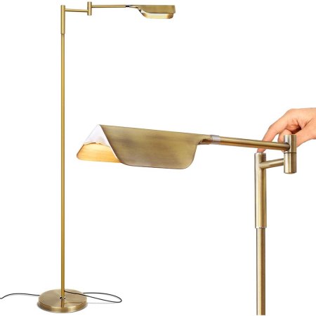  The Best Floor Lamps Options: Brightech Leaf - Adjustable Pharmacy LED Floor Lamp