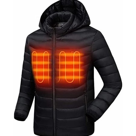  The Best Heated Jacket Option: Venustas Unisex 5V Heated Jacket With Hood