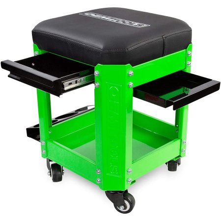  The Best Rolling Tool Box Option: OEMTools Workshop Creeper Seat With Built-In Tool Box