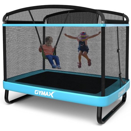  The Best Trampoline Option: Gymax 6 Ft Kids Trampoline with Swing