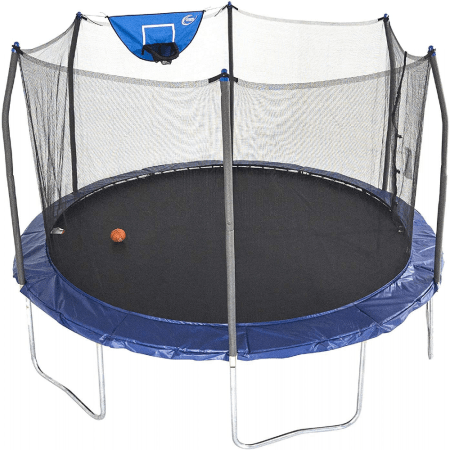  The Best Trampoline Options: Skywalker Trampolines 12 Foot Jump N'Dunk Trampoline