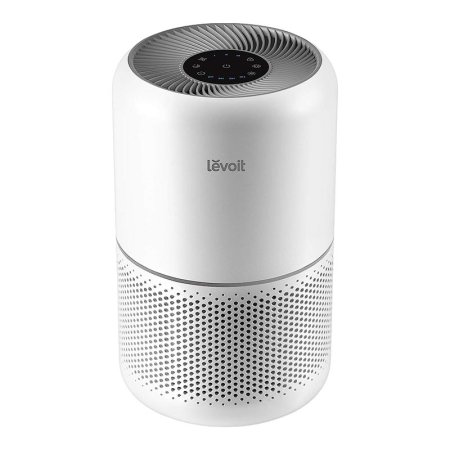  The Levoit Core 300 Air Purifier on a white background.