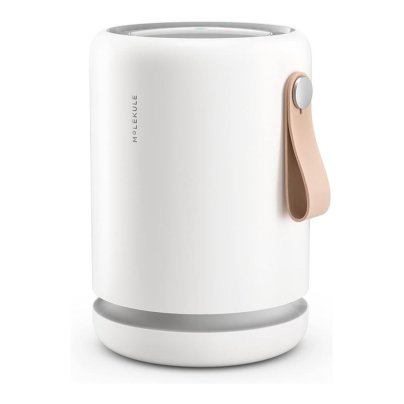 The Molekule Air Mini+ Air Purifier on a white background.