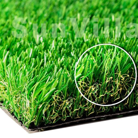  SunVilla Realistic Indoor/Outdoor Artificial Grass on a white background