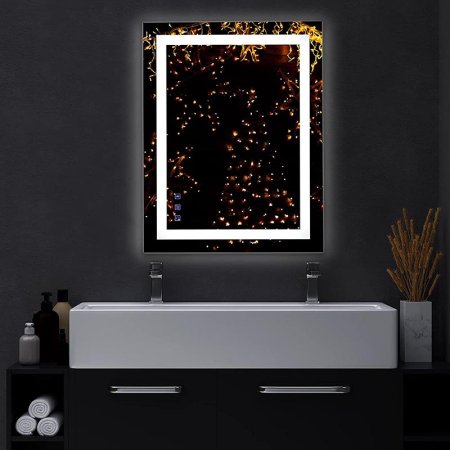  The Best Bathroom Mirror Option: Bonnlo Bluetooth Smart Mirror, Dimmable