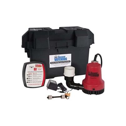 The Best Battery Backup Sump Pump Option: THE BASEMENT WATCHDOG Model BWE Backup Sump Pump