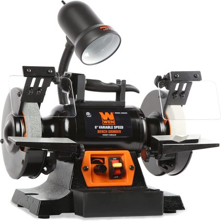  The Best Bench Grinders Option: Wen BG625V 6-Inch Variable Speed Bench Grinder