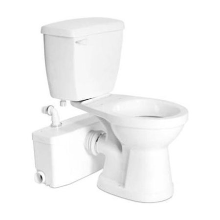  The Best Composting Toilet Option: Saniflo SaniPLUS Macerating Upflush Toilet Kit