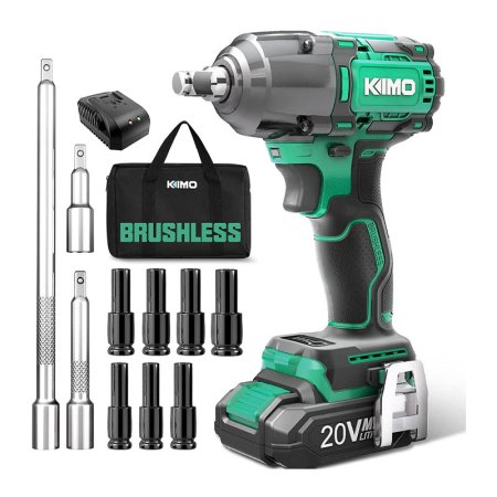  The Best Cordless Impact Wrench Option: KIMO Cordless Impact Wrench