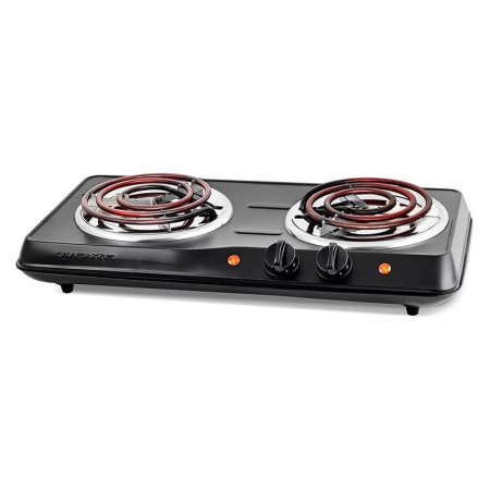  The Best Electric Cooktop Option: Ovente 5.7- & 6-Inch Double Hot Plate Electric Coil