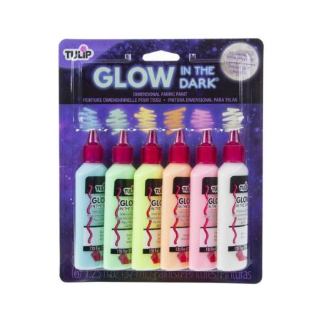  The Best Glow in the Dark Paint Option: Tulip Dimensional Glow Fabric Paint